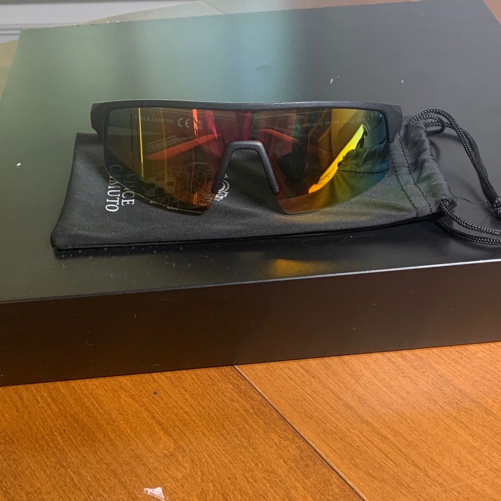 Vince Camuto Black Red Sunglasses